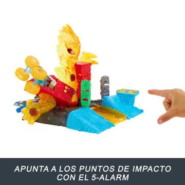 Conjunto De Juego De Semifinales Arena Smashers De Monster Trucks De Hot Wheels - Image 2 of 4