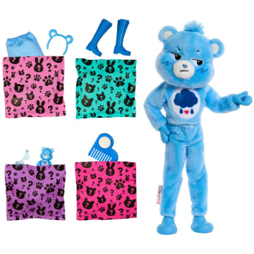 Barbie Cutie Reveal Troetelbeertjes Serie, Pop En Accessoires Met Pluchen Brombeertjespak, 10 Verrassingen - Image 4 of 6
