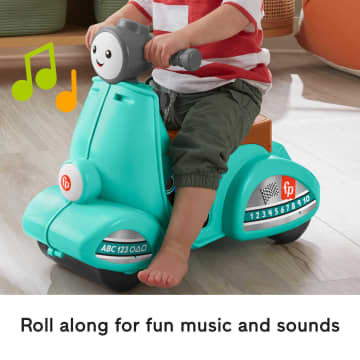 Fisher-Price Laugh & Learn Smart Stages Scooter - Image 5 of 8