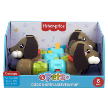 Fisher-Price Fp Pets Klikken En Draaien Puppy, Activiteiten Voor Fijne Motoriek, Zintuiglijk Speelgoed Voor Baby'S - Image 6 of 6