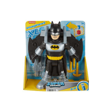 Imaginext Dc Super Friends Batglider Batman Xl Figure With Vehicle & Launcher, 5 Pieces - Image 6 of 6