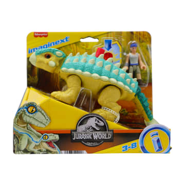 Imaginext Jurassic World Bumpy & Ben Dinosaur Toy Set For Preschool Kids, 2 Pieces - Image 6 of 6