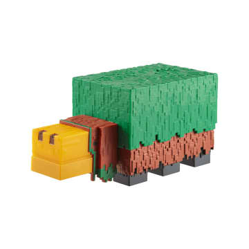 Minecraft Snuffelaar Actiefiguur, Op Schaal Van 8,25 Cm Met Geluiden Zoals In De Game - Imagen 2 de 3