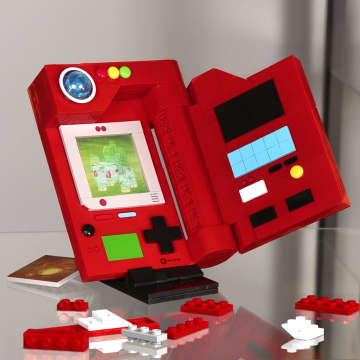 Mega Pokémon Kanto Region Pokédex Building Kit (322Pieces) For Collectors - Image 6 of 6