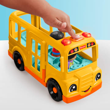 Fisher-Price Little People Schoolbus Muzikaal Peuterspeelgoed Met Licht En Geluid, 2 Figuren - Image 3 of 6