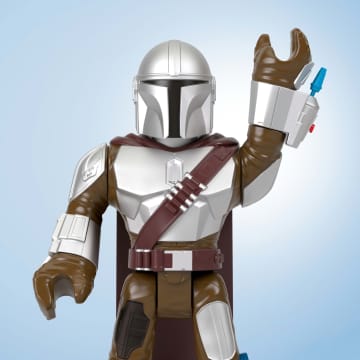 Imaginext - STAR WARS - Figurine XXL The Mandalorian, 40 cm - Imagen 5 de 6