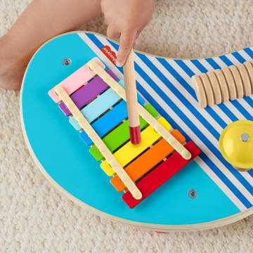 Fisher-Price Houten Muziektafel Met Instrumenten, 3-Delig - Imagen 3 de 6