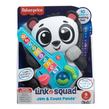 Fisher-Price Link Squad Jam & Count Panda - Image 6 of 6