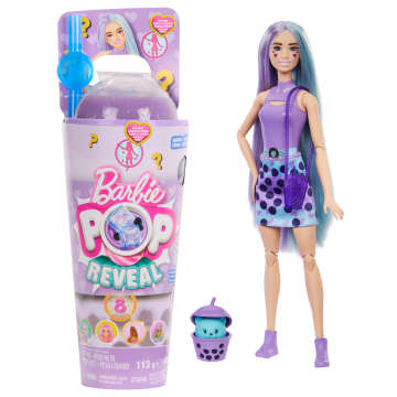 Barbie Pop Reveal Serie Bubble Tea, Bambola E Accessori, Set Con Bambola Taro Milk Profumata Alla Moda - Image 1 of 6