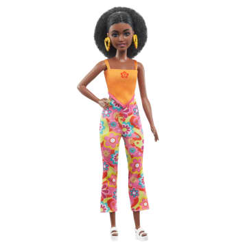 Barbie-Puppe, Lockige Schwarze Haare Und Zierlicher Körperbau, Barbie Fashionistas - Image 1 of 6