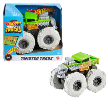 Hot Wheels Monster Trucks Twisted Tredz Vehicles Assortment - Image 6 of 6