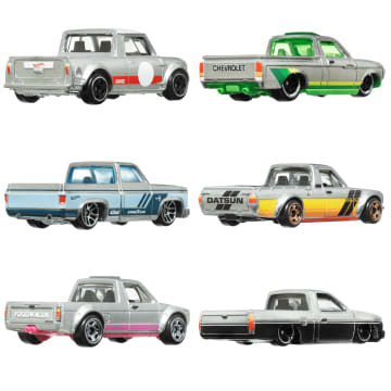 Hot Wheels 1:64 Scale Die-Cast Toy Cars & Trucks, Set Of 6 Zamac Vehicles (Styles May Vary) [Walmart Exclusive] - Image 4 of 6