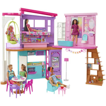 Barbie Tatil Evi Oyun Seti - Image 1 of 6