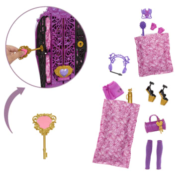 Conjunto De Juego De Clawdeen Wolf De Skulltimate Secrets De Monster High, Muñeca Con Más De 19 Sorpresas - Image 4 of 6