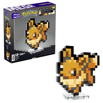 Mega Pokemon Pixel Art Evee - Image 1 of 6