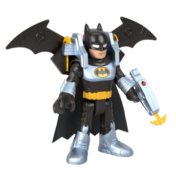 Imaginext Dc Super Friends Batglider Batman Xl Figure With Vehicle & Launcher, 5 Pieces - Image 1 of 6