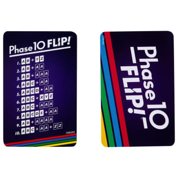 Phase 10 Flip Kaartspel, Klassiek Kaartspel Voor Het Hele Gezin Met Dubbelzijdige Kaarten, Voor 2 - 6 Spelers - Bild 3 von 6