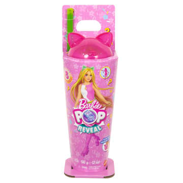 Barbiepop Pop Reveal Milkshake-Reeks Pop En Accessoires, Geurige, Felle Modepop Met Konijn (Stijlen Kunnen Variëren) - Image 6 of 6