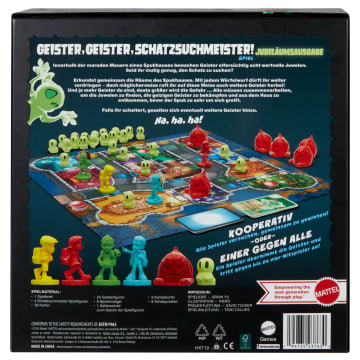 Geister, Geister, Schatzsuchmeister! Jubiläumsausgabe Brettspiel, Kooperatives Familienspiel Mit Zwei Spielmöglichkeiten Für 2 Bis 5 Spieler - Bild 2 von 6