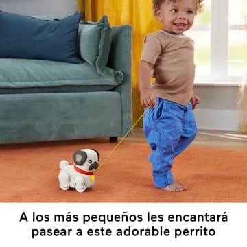 Juguete Para Arrastrar Pasea Al Perrito Pug De Fp Pets De Fisher-Price Para Bebés Y Niños Y Niñas Pequeños, Con Movimiento Y Sonidos - Image 4 of 6