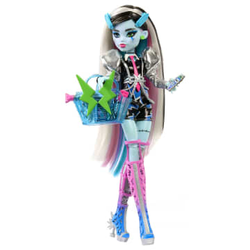Monster High-Frankie Stein Survoltée-Rockstar Avec Accessoires - Imagen 4 de 6