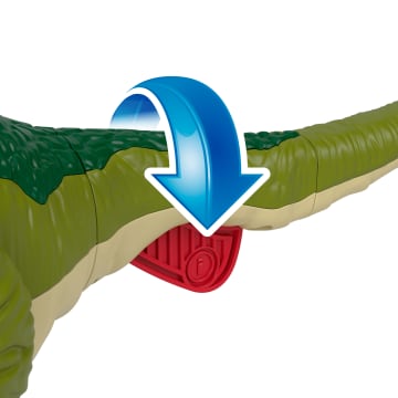 Imaginext Jurassic World Thrash Attack Juguete De Dilofosaurio Con Luces Y Sonidos Para Niños Y Niñas - Image 3 of 6