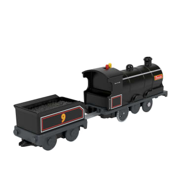 Thomas & Friends Donald Motorized Toy Train Engine With Cargo Car For Preschool Kids - Image 4 of 6