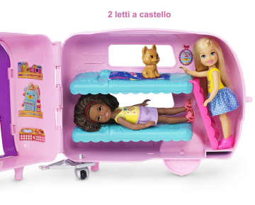 Il Camper Di Chelsea Playset Con Bambola, Cucciolo, Auto, Camper Convertibile E Accessori - Image 4 of 7