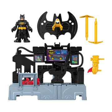 Imaginext DC Super Friends Bat Komuta Merkezi, Işıklı Oyun Seti Ve Batman Figürü - Image 5 of 6