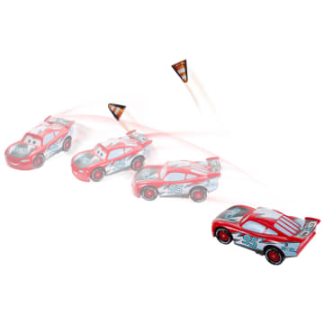 Disney En Pixar Cars Wereldwijde Racers Cup Drift En Race Bliksem Mcqueen, Speelgoedauto Met 2 Standen - Image 2 of 6