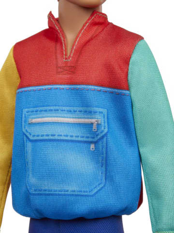 Barbie Ken Fashionistas Puppe in Blockfarben Jacke, Anziehpuppe - Image 4 of 6