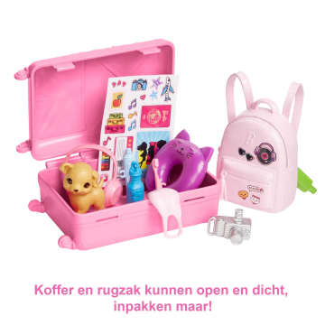 Barbie Pop En Accessoires, Reisset Met Puppy - Image 3 of 7