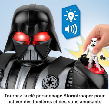 Imaginext - Robot Dark Vador STAR WARS de plus de 60 cm - Imagen 3 de 6