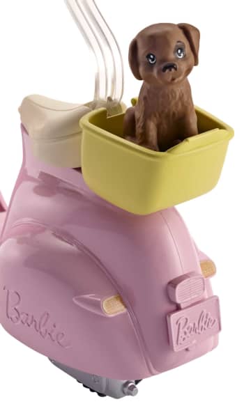 Barbie Scooter Et Petit Chien - Image 4 of 6