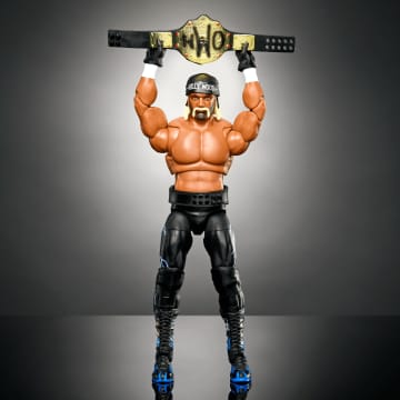 WWE Ultimate Edition “Hollywood” Hulk Hogan Action Figure & Accessories Set, 6-Inch Collectible - Image 5 of 6