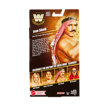 WWE Elite Action Figure Legends Iron Sheik - Image 6 of 6