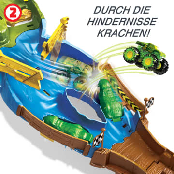 Hot Wheels Monster Truck Rennstrecke Spielset - Bild 4 von 8