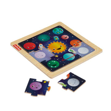 Fisher-Price Houten Legpuzzelcollectie Voor Peuters En Kleuters, Stijl Kan Variëren - Imagen 3 de 6