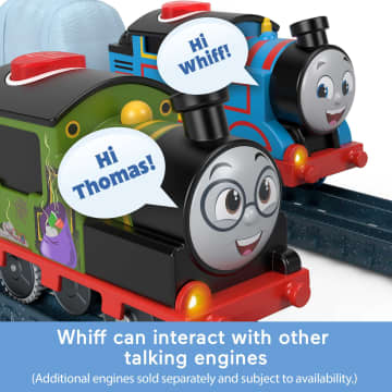 Thomas & Friends Talking Whiff Toy Train, Motorized Engine With Phrases & Sounds, Uk English Version - Image 3 of 7