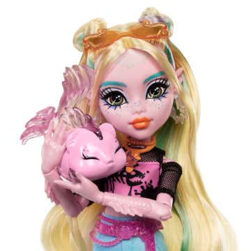 Monster High Lagoona Blue, Modepop Met Dierenvriendje Neptuna En Accessoires - Image 3 of 6