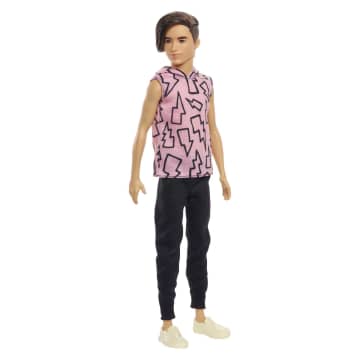 Barbie Ken Fashionistas Fashion Dolls with Trendy Clothes and Accessories - Image 16 of 18