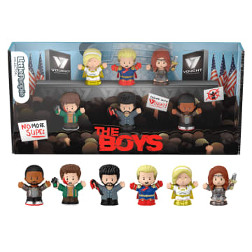 Conjunto De Edición Especial De The Boys De Little People Collector Para Adultos Y Fans, 6 Figuras - Image 1 of 6