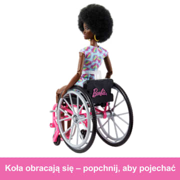 Barbie Fashionistas Lalka z wózkiem inwalidzkim i rampą - Image 3 of 7