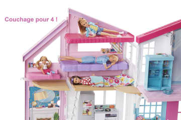 Barbie - La Maison À Malibu - Maison Poupée Mannequin - 3 Ans Et + - Imagen 4 de 5