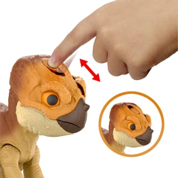 Jurassic World: Die Wiedergeburt Primal Protector Aquilops Dolores Interaktives Dinosaurierspielzeug, Mit Angriffsbewegungen Und Brüllgeräuschen - Image 3 of 6