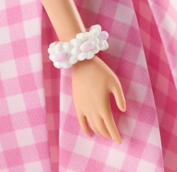 Barbie Movie Pink Gingham Dress - Image 8 of 9