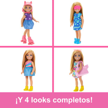 Conjunto De Juego De Muñeca Chelsea Y Armario De Barbie Con Ropa Y Accesorios - Image 3 of 6