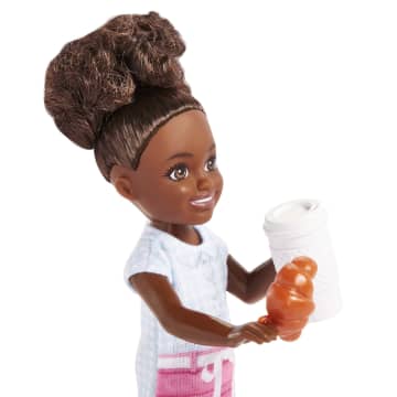 Barbie Chelsea Can Be… Barista Doll And 7 Career-Themed Accessories Including Coffee Maker - Image 5 of 6