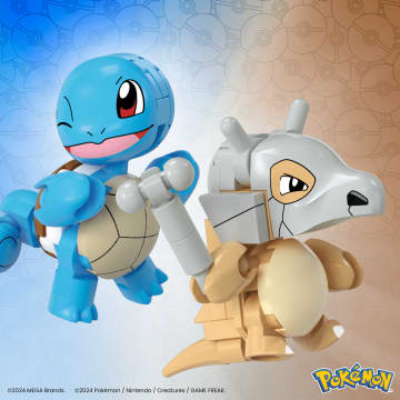 Mega Pokemon Pokeball 2-Pak Squirtle I Cubone Zestaw Klocków - Image 2 of 7