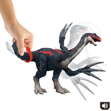 Jurassic World Sla En Brul Therizinosaurus, Dinosaurusfiguur, Speelgoed Met Aanvalsfunctie En Geluiden, Chaos Theory - Image 5 of 7